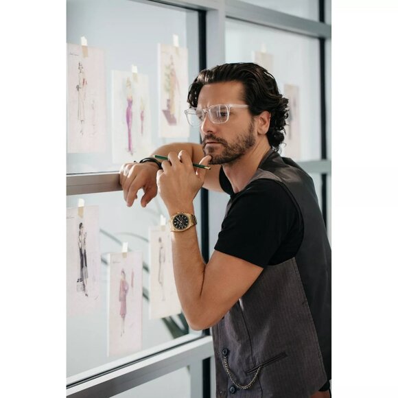 Citizens Mens Eco-Drive Chronograph Gold Stainless Steel Watch - Picture 4 of 8